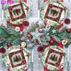 20pcs Disposable Napkins with Christmas Collection Pattern Print for Wedding,Parties,and Daily Use for Thanksgiving Fall Christmas Table Decoration