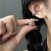 Elegant Zircon Stacked Ear Cuff: Trendy, Non-Piercing Multi-Layer Metal Earrings