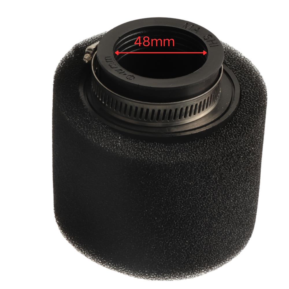 1Pc Black/Red Dual Foam Air Filter 35mm 38mm 42mm 45mm 48mm 50mm Universal Cleaner for Moped Scooter Off-road Bike Parts Air Filters 7