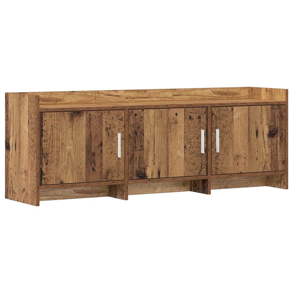 TV Cabinet 130 x 33 x 47 cm Reclaimed Wood Particleboard