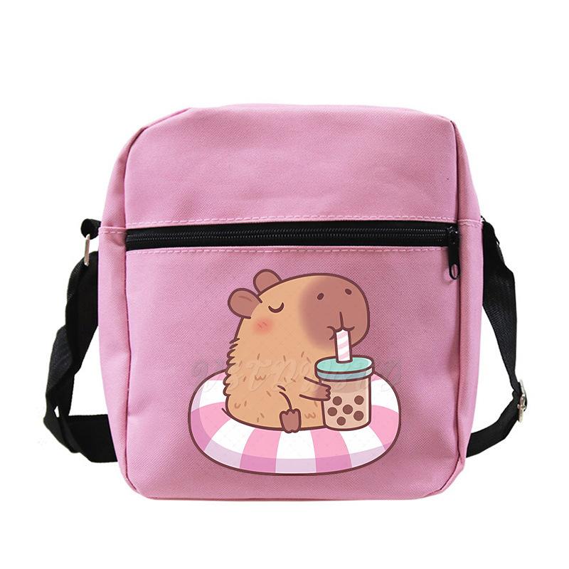 Fashion Versatile Children'S Portable Shoulder Bag Printed Trend Multifunctional Oblique Span Bag