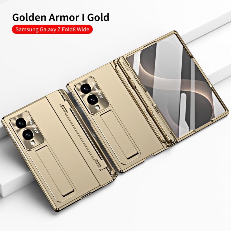 Galaxy Z Fold 8 Ultra Case With Smooth Hinge Design Electroplated Pen Slot Shockproof PC Cover Daily Use