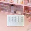 Easy To Clean Flexible Silicone Sphere Mold Baking Decoration Molds For Unique Resin Keychains And Ornaments