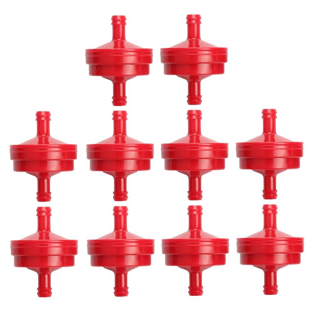 10Pcs Lawn Mower Fuel Filter 1/4" For Briggs & Stratton 298090 298090S