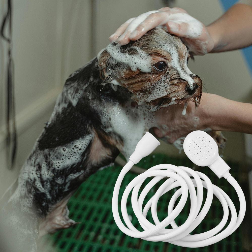 Quick Connect Shower Head Rubber Hose Handheld Shower Portable Universal Sink Spray  Sink Wash