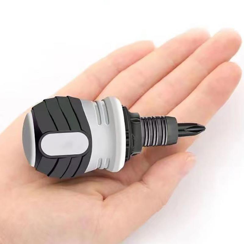 Ratchet Screwdriver Set Short Shaped Radish Head High Hardness Labor-Saving Multi-Functional Dual-Purpose