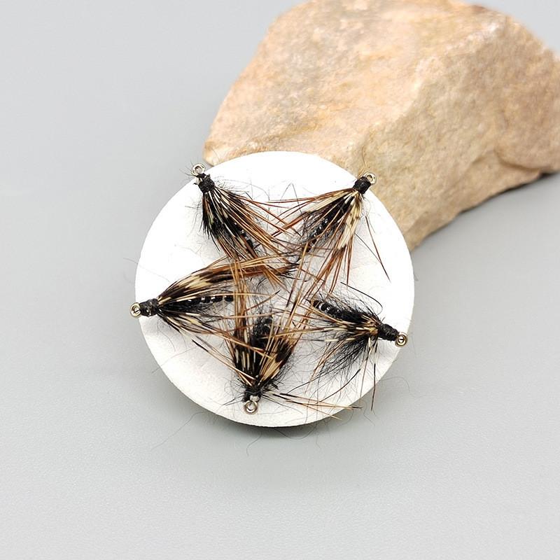 Wet Fly Lure With Synthetic Material For Stream Fish Including Trout Bass And Carp