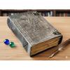 Embossed Tree of Life Leather Grimoire: Handmade Book of Shadows