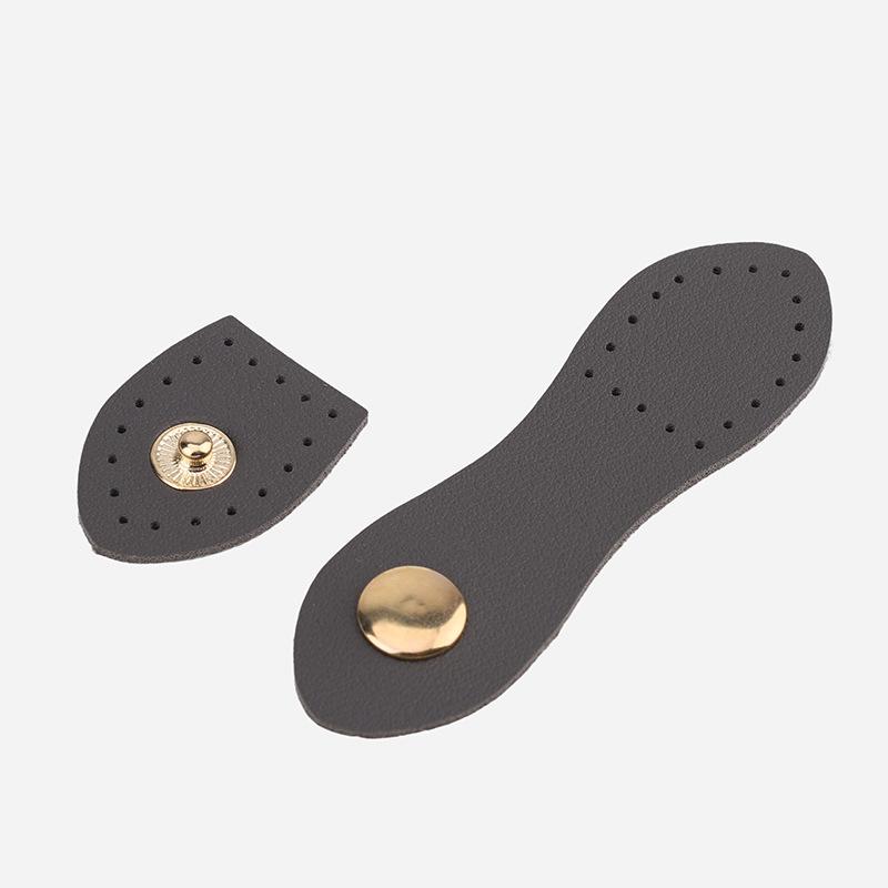 Leather Bag Buckle Handmade Buttons Wallet Hasp Clasp Buckle Card Pack Buckle For Diy Handbag Accessories
