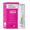 Cos-IQ Sunscreen Serum SPF 30 PA++++ Lightweight Broad Spectrum Daily Protection Formula For Face And Neck Sensitive Skin