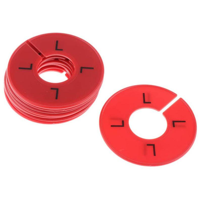 

Круглые двусторонние разделители размеров одежды для организации шкафа