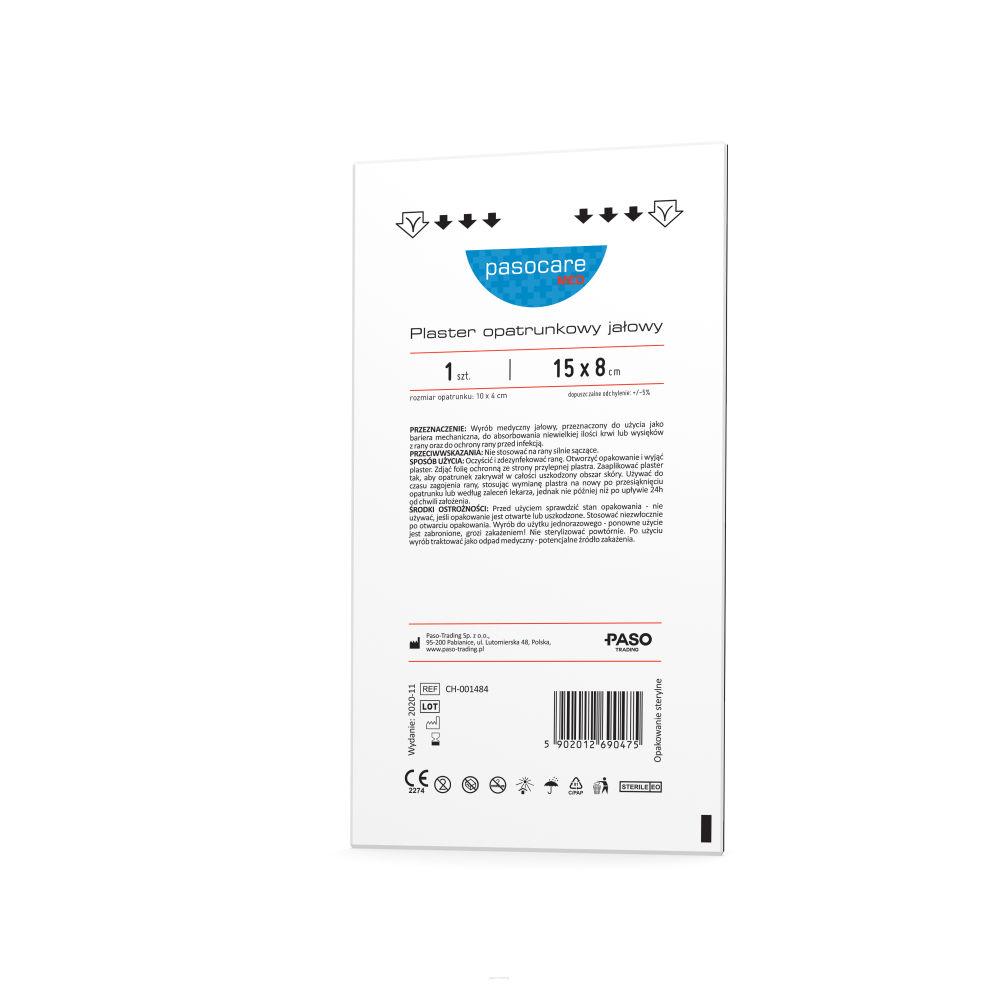 Premium Sterile Medical Adhesive Bandage 15x8 cm - Single Use Pack