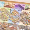 Large Size Grocery Scene Sticker Parking Lot Arcade Stacking Sticker  Kids Gifts