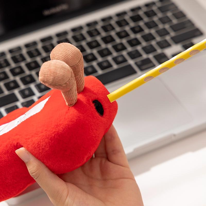 Stationery Plush Toys Cartoon Pencil Ruler Book Eraser Stuffed Doll Kawaii Room Decor Soft Sofa Pillow Kids Birthday Xmas Gifts