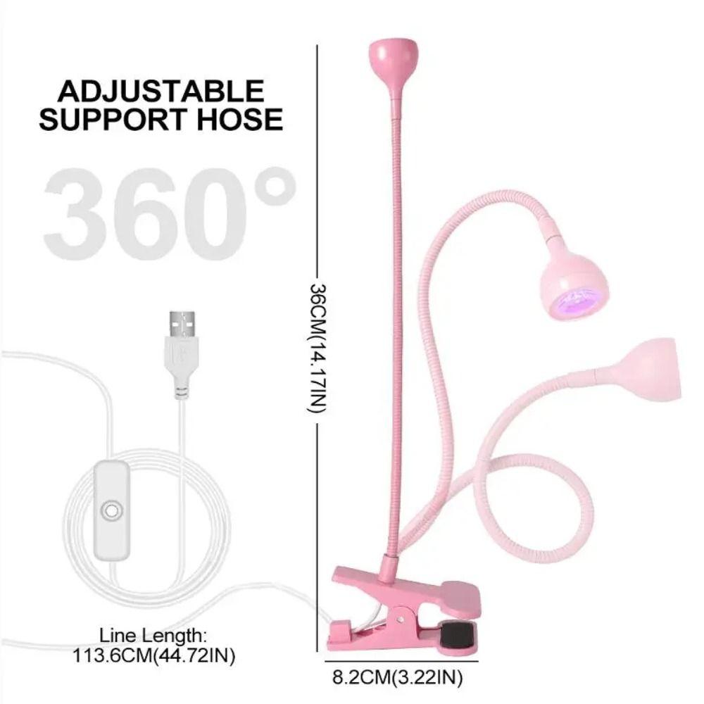 Quick Dry UV Curing Light USB LED Nail Lamp Nails Art Tools Mini UV Light Dryer  Headboards