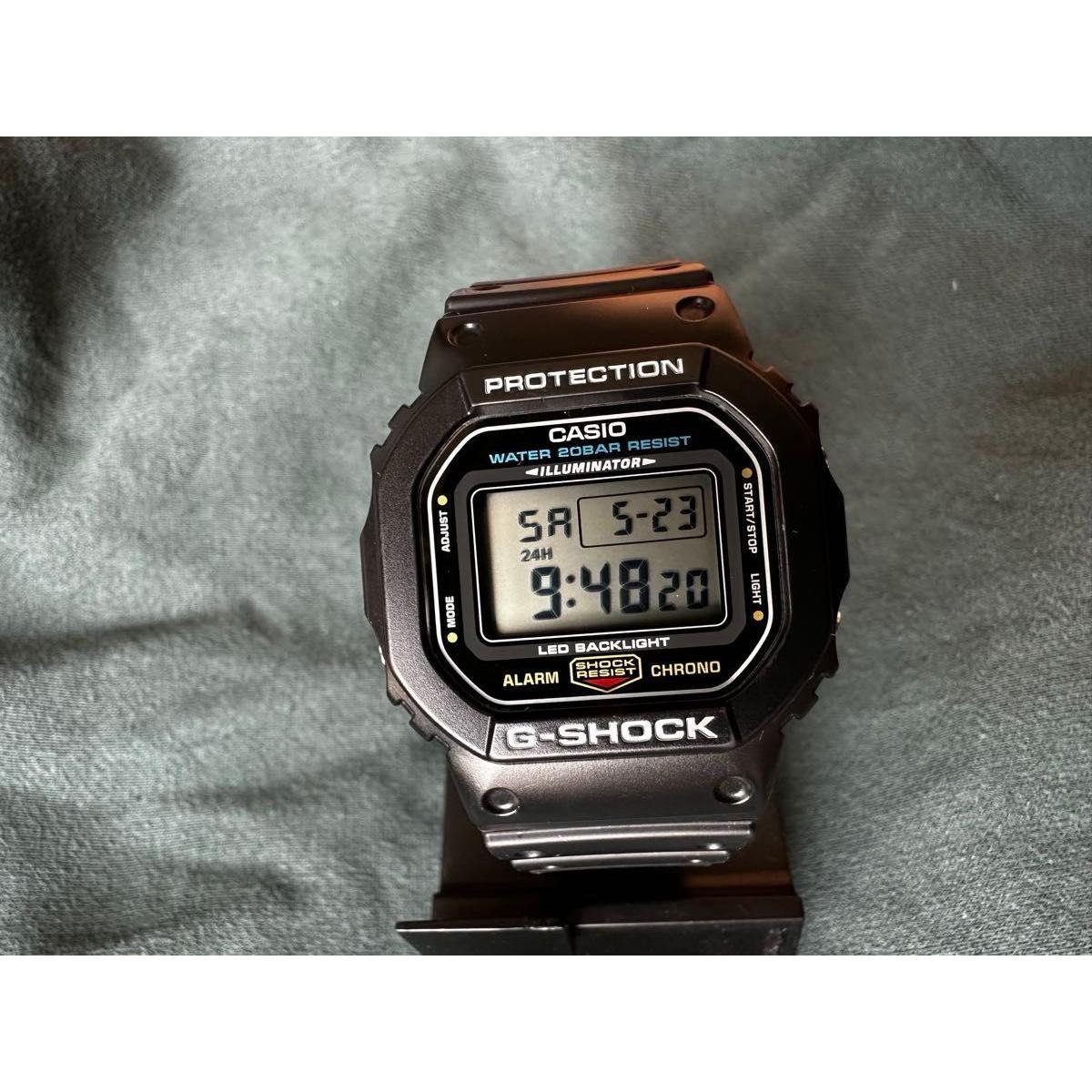 [Good Condition] CASIO G-SHOCK DW-5600E-1V Black Digital Watch