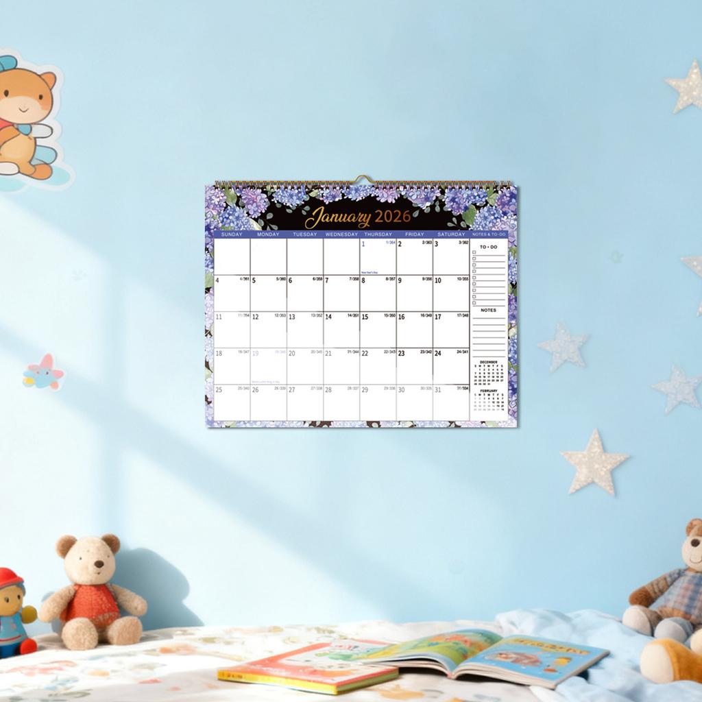 Beautiful Calendar For Living Room, Wall, Important Holiday Anniversary Calendar