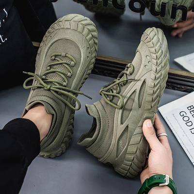 Weiche Atmungsaktive Mesh-Obermaterial Sportschuhe für Herren Originalangebote Koreanisch Jogging Niedriger Preis Jump Stilvoll Unisex Mann Freizeit-Sneaker