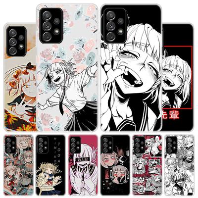 Funda de teléfono Anime Himiko Toga Waifu para Samsung Galaxy A51 A52 A71 A72 A42 A32 A22 A02S A12 5G A21S A31 A41 M12 M21 M31S Carcasa Ca