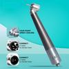 45 Degree Dental High Speed Handpiece with Fiber Optic Air Turbine for Impacted Teeth Remove Compatible with N Coupling