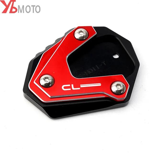 For HONDA CL500 CL250 CL300 CL 250 300 500 2023 Accessories Motorcycle Aluminum Side Stand Extension Kickstand Enlarge Pad
