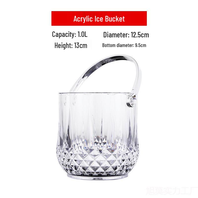 Stainless Steel Ice Bucket for Bar - Champagne & Beer Cooler
