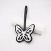 Butterfly Keychain Charm Cute Pu Leather Bag Accessories For Butterfly Lovers Good Gift
