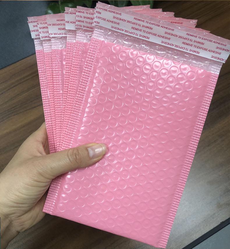 Lila selbstklebende Luftpolsterversandtasche – Stoßfest, Druckbeständig Schmuckgeschenkumschlag