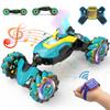 RC Car for Stunt Gesture Two Control Operation Remote Control Omnidirectional LED Elementary and Middle School Birthday Japan Certified Kids, Car,