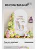 Birthday Party U-Shaped Elastic Arch Cover for Decorative Photography Scenes
