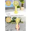 Pokepeace Handy Fan Pikachu Yellow Stand 3-speed Wind Adjustment Function Lightweight Compact Handheld Tabletop Neck-hanging Ideal Gifts USB Charging