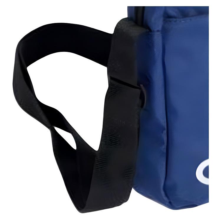Adidas Solid Color Simple Large Capacity Polyester Shoulder Bag Unisex Shoulder Bag Blue IN6128