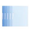 5PCS A4 Side Opening Gradient Folder A4 Pull Rod Data Test Paper File Folder Bag Desk Organizer Office Students Storage Supplies