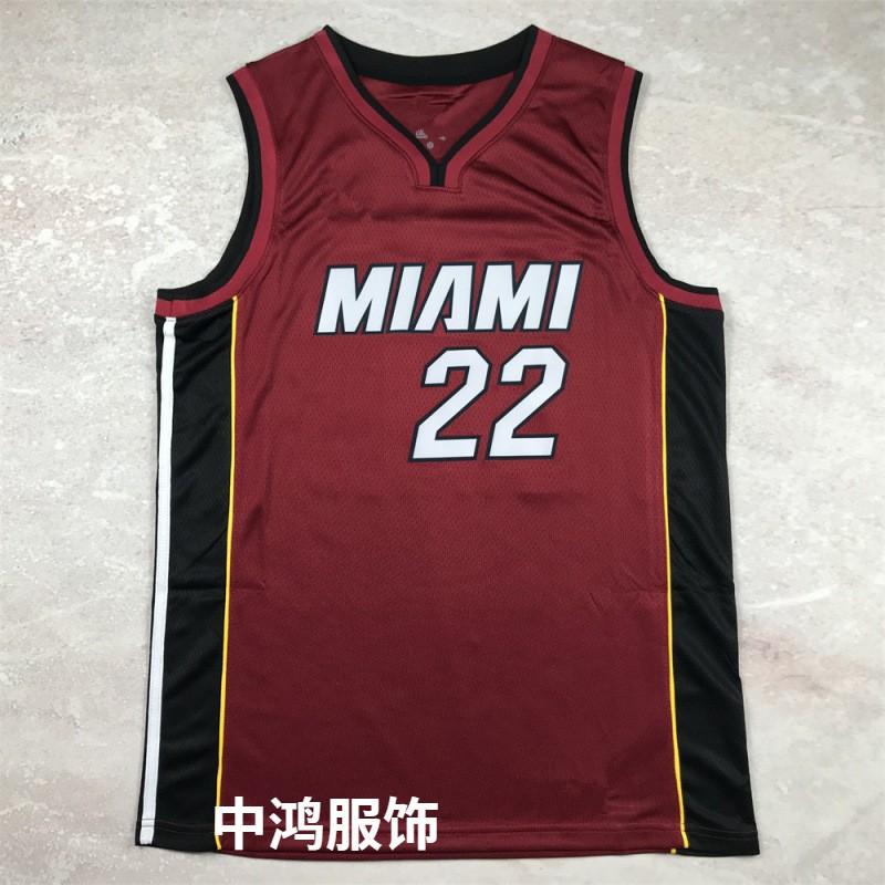 Miami Heat Basketball Jersey Custom Name Number Fan Apparel Men Women Sportswear