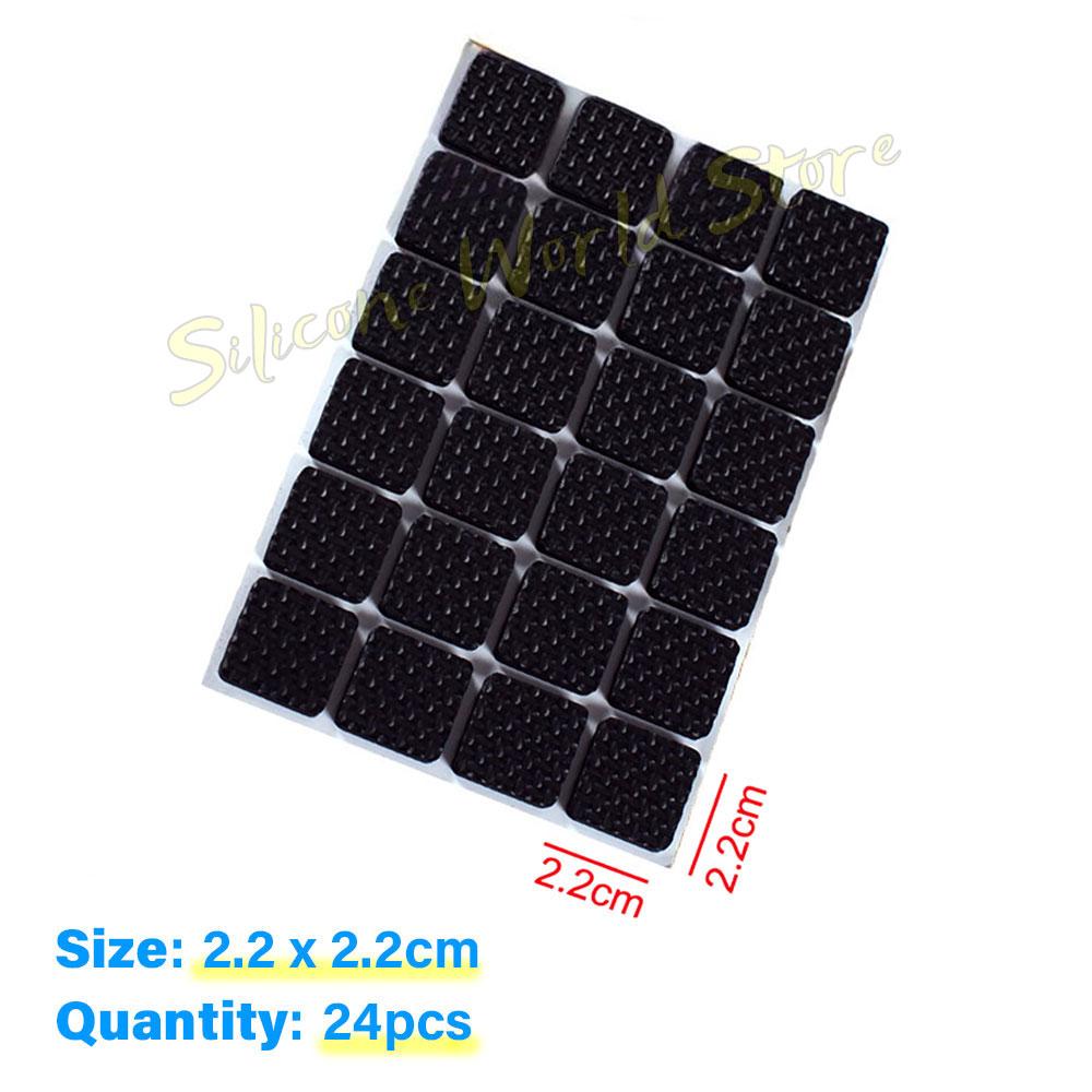 SW DIY Furniture Leg Feet Protector Pad Self Adhesive Table Chair Leg Pads Mute Mat Anti-slip Scratch Shock-absorbing Pad Bumper