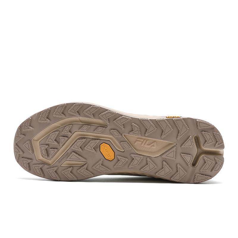 New FILA BOA WOLF Mid Top Outdoor Shoes Men's Oyster Gray A12M441217FOG