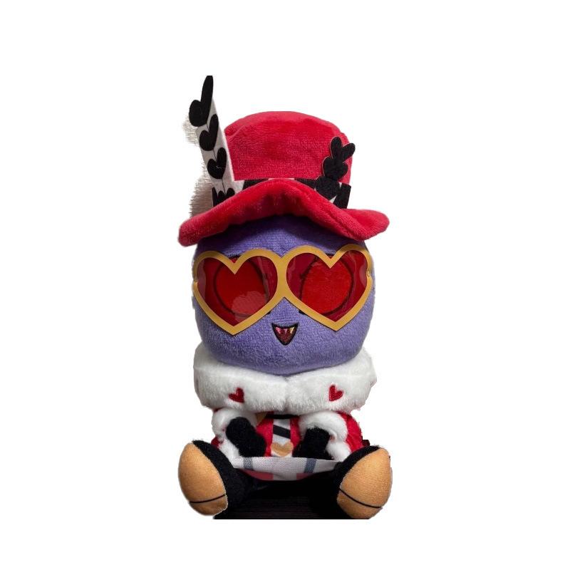Nouveau en stock Hazbin El Val Peluche Mignonne Accessoires Anime Jouet Cadeau d'Anniversaire Noël