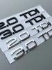 G2Car 3D ABS 2.0 3.0 TDI Litery Logo Odznaka Emblemat Naklejki Na qq1 A3 A4 A6 A8 A5 Q3 Q5 Q7 Q2 V6 Akcesoria Stylizacyjne