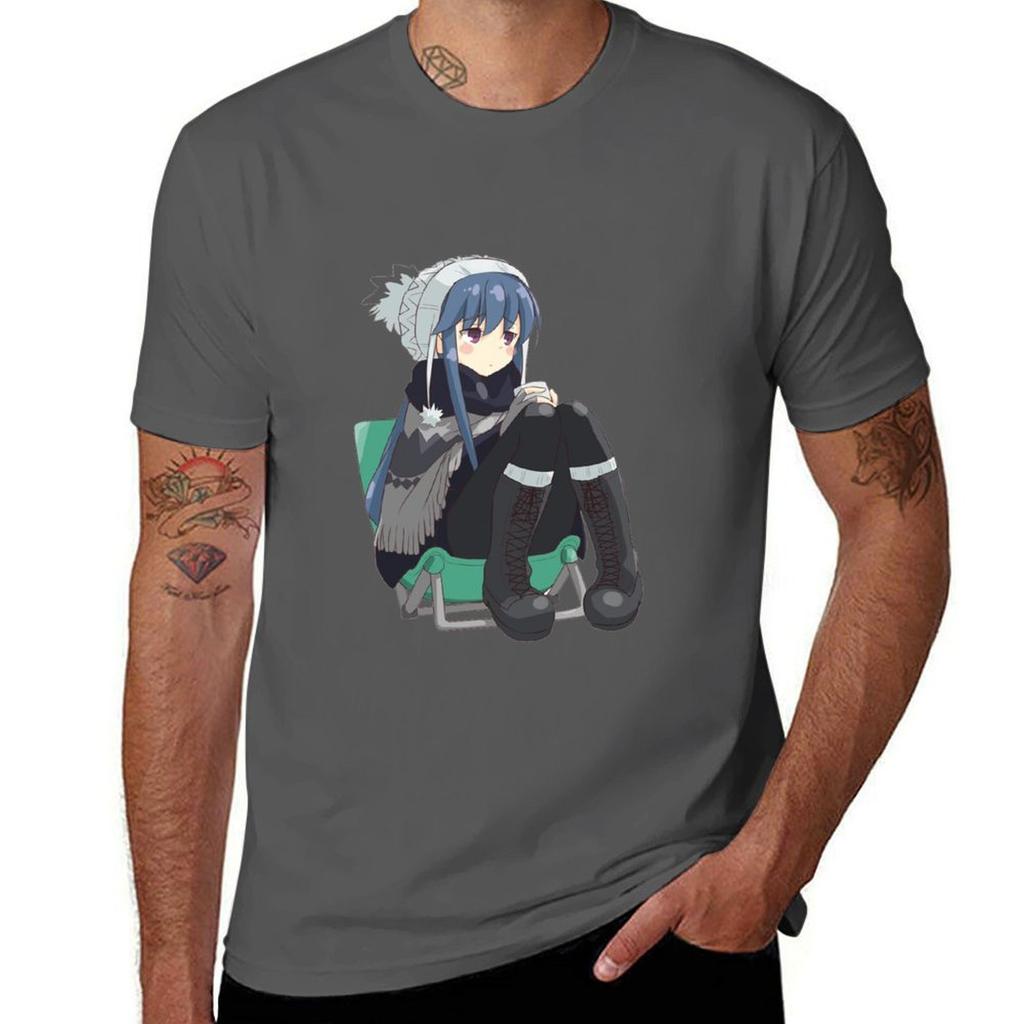 Rin Shima Yuru Camp (LaidBack Camp) TShirt Modern Style Print TShirt
