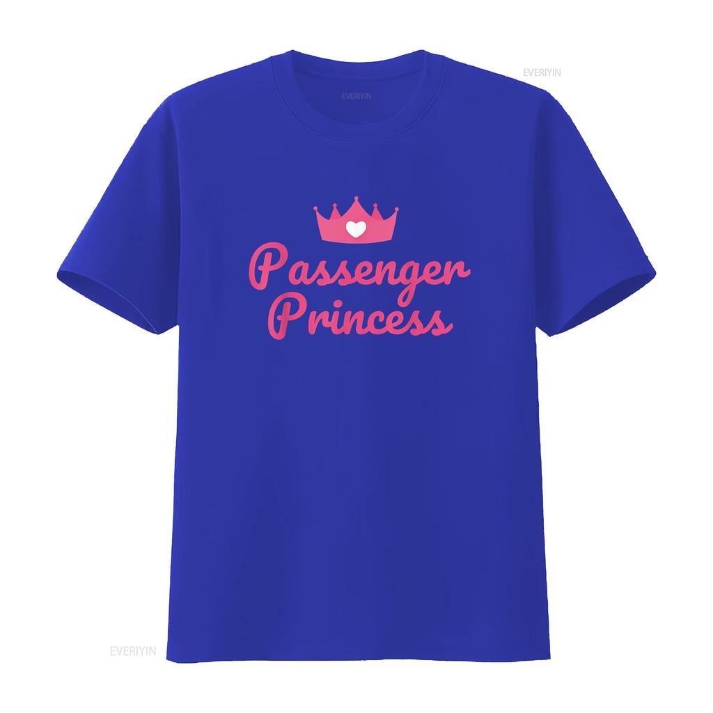Princess Passenger T Shirt Vintage Washed Fashion Top For Everyday Wear Streetwear Comfortable Versatile Unisex Breathable
