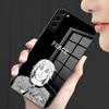 Black Vinland Saga Phone Case For Samsung S26 S25 Plus S20 S20 Plus S22 Ultra S23 FE S21 Plus S21 Ultra Glass Cover