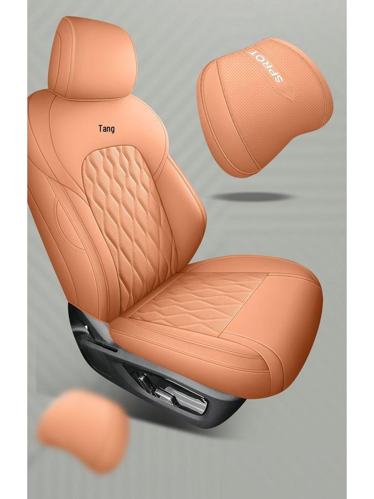 2024 BYD Tang DMI Champion Edition Car Seat Cover for EV Seven-Seater - Full Wrap, All Seasons.