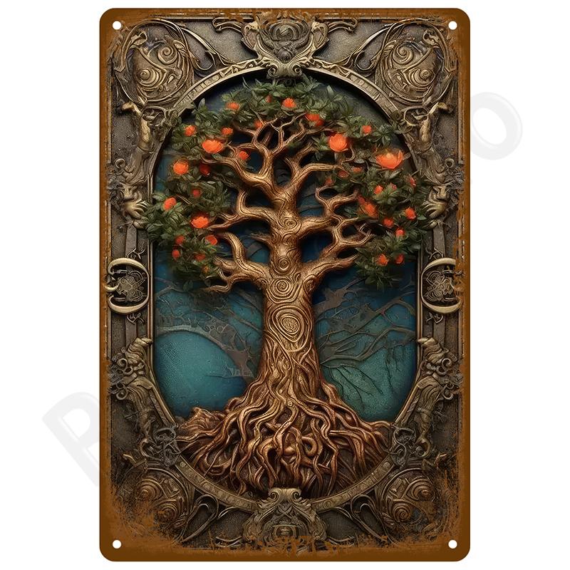 Retro Nástěnné Umění Plechová Značka Interiér Venkovní Estetický Pokoj Vintage Domácí Dekorace Předměty Dekorace Luxusní Kovová Značka Plakát Talíře Bar