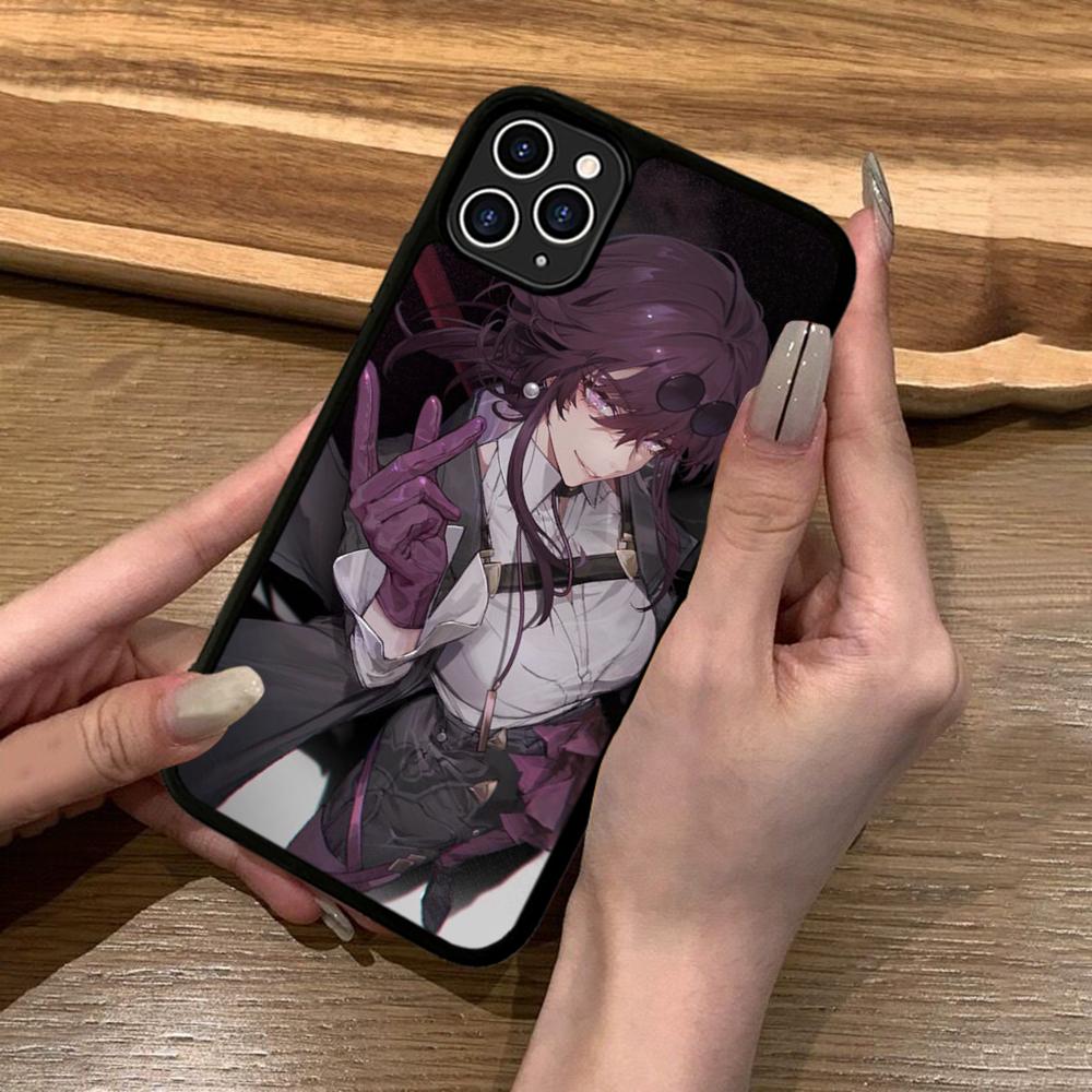 Anime Kafka Phone Case Silicone PC+TPU For For IPhone 11 12 13 14 15 16 Plus Pro Max Cover