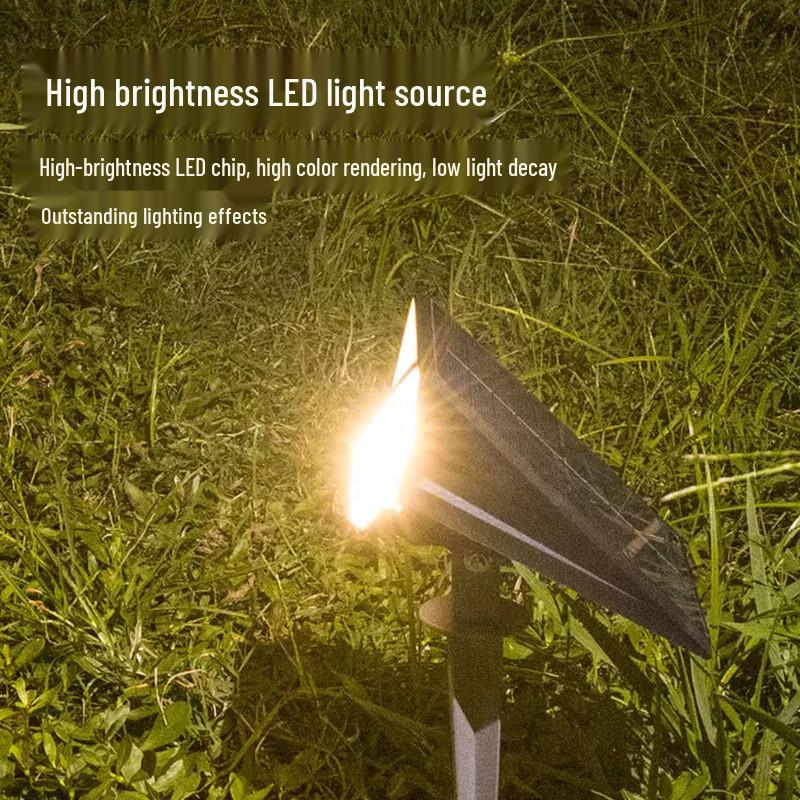 NuFeng LED Solar Garden Landscape Spot Light