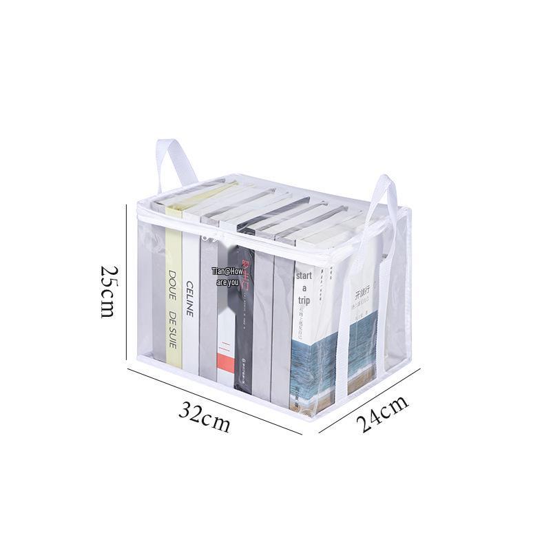 Student Book and Toy Organizer - Foldable Storage Box for Clothes and Books