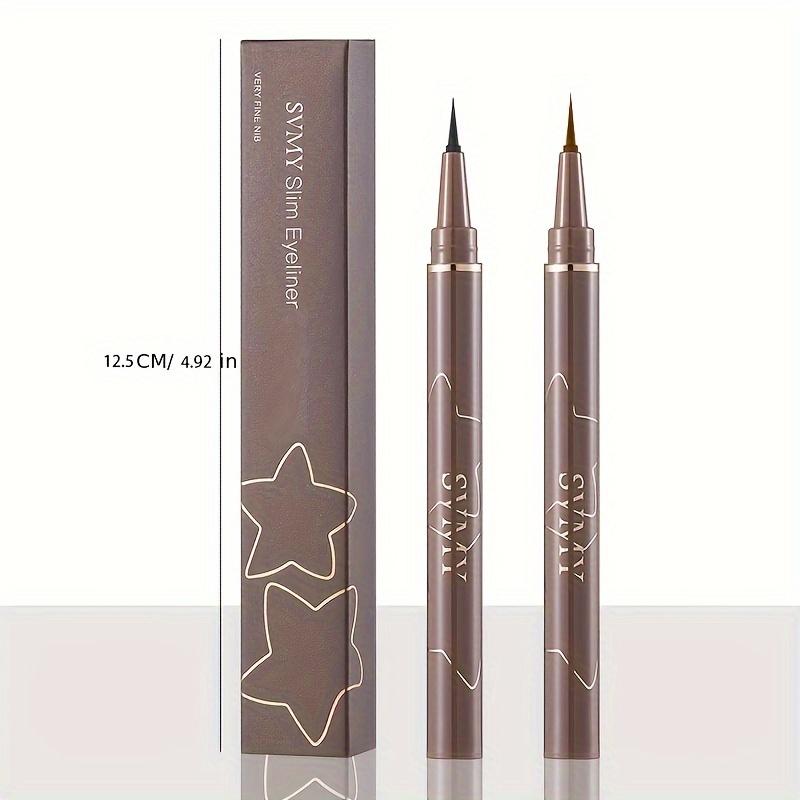 Ultra-Fine Waterproof Liquid Eyeliner Pen - Long-Lasting, Smudge-Proof, Sweat-Resistant, Quick-Dry Formula