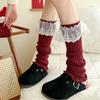 Harajuku Foot Warmers Warm Knit Bubble Socks Japanese Boot Socks  for Women & Girls