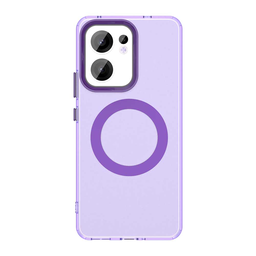 For Reno 13F Case Magnetic Wireless Charge For Magsafe Case for OPPO Reno 13F 13 F Reno13F Candy Shockproof Bumper Cover