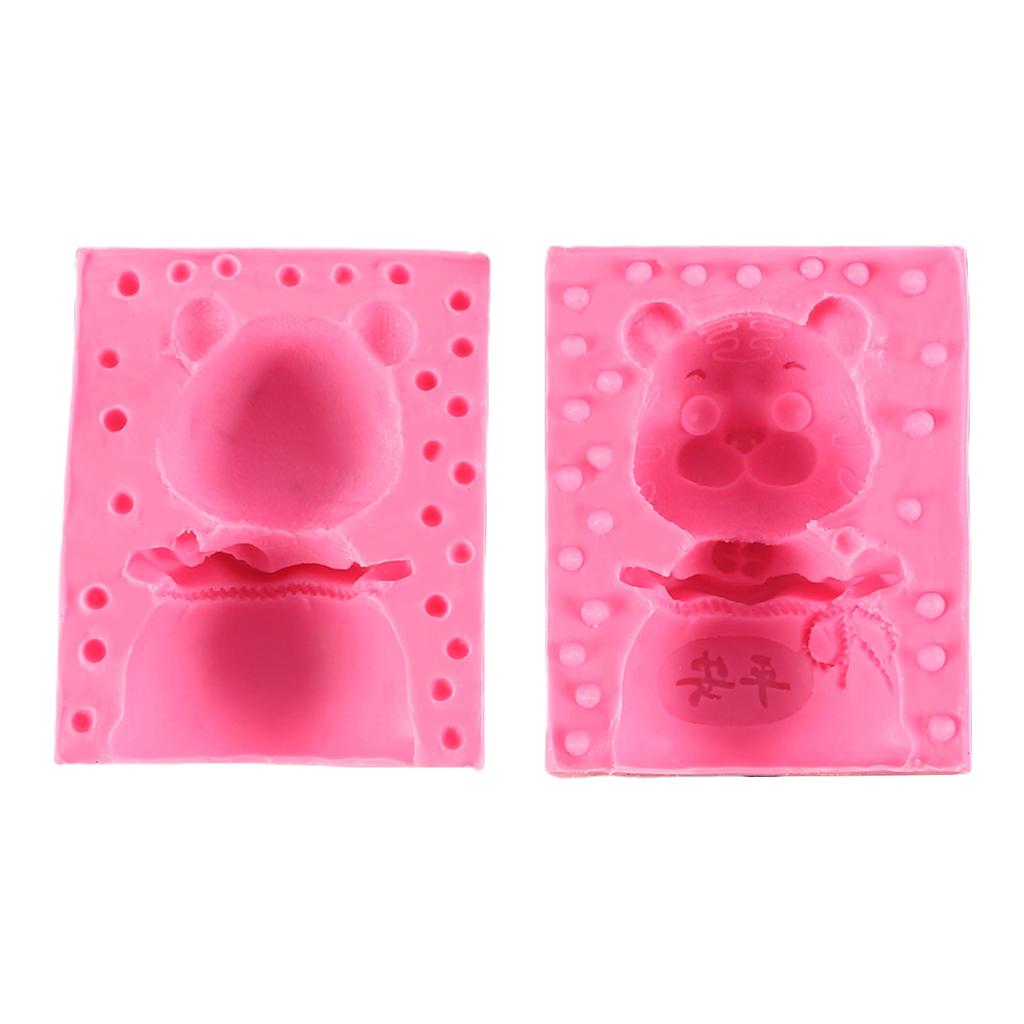Cute Tiger Shaped Cupcake Silicone Mould Biscuit Fondant Molds Cake Decoration Making Sugar Craft Soap Moulds for Baking